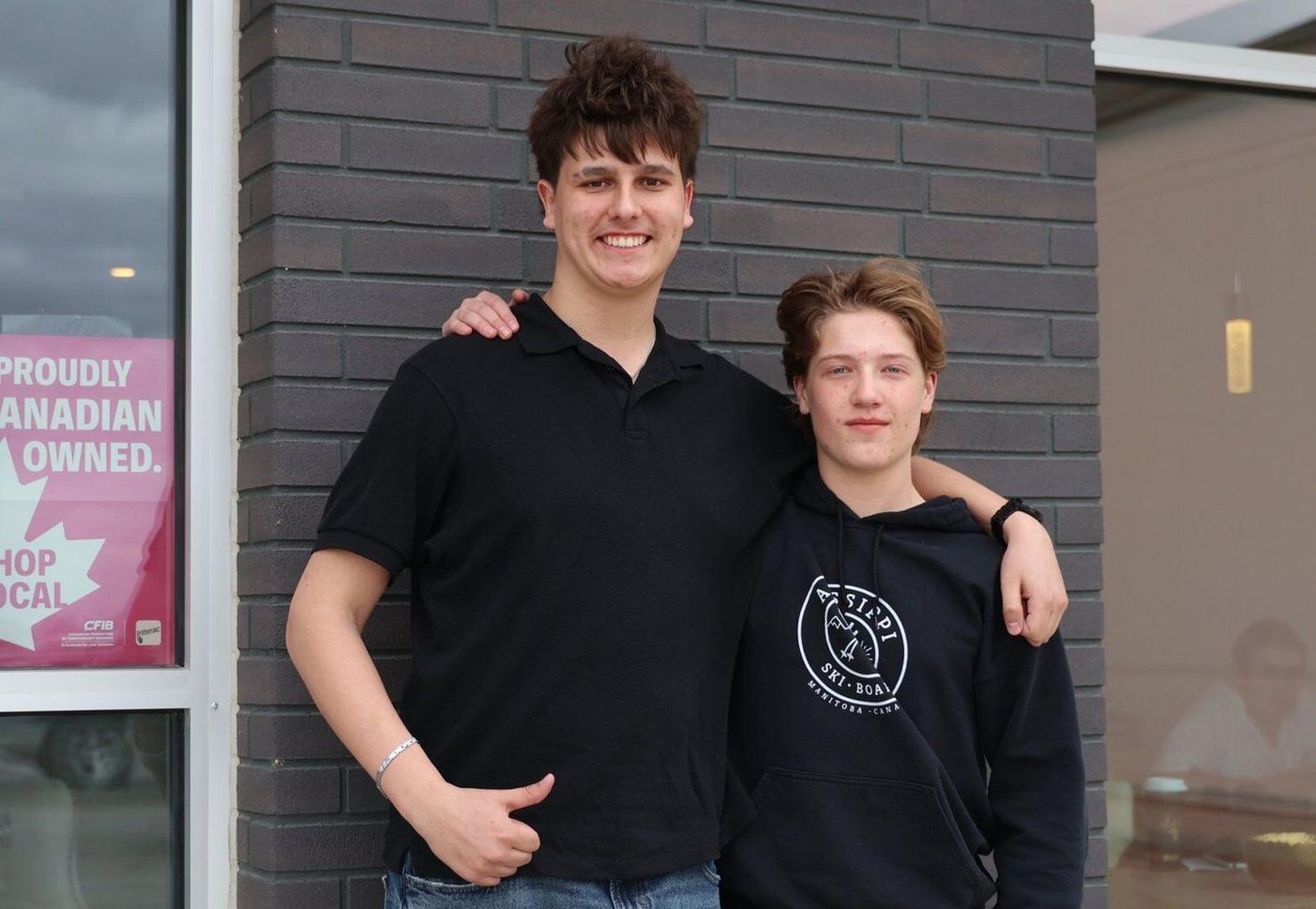 Jordan Verrier and Chris Shvets of CS Multiwash